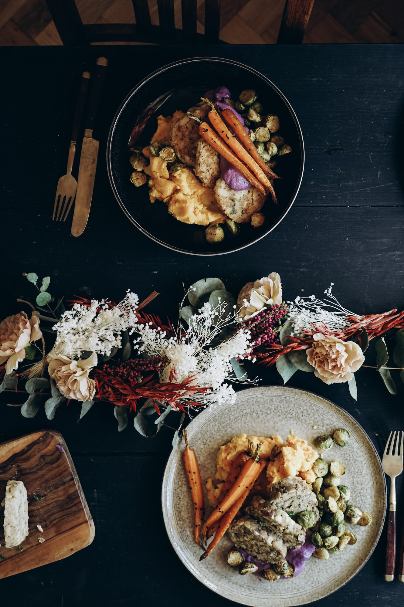 Eiweißreiche Serviettenknödel