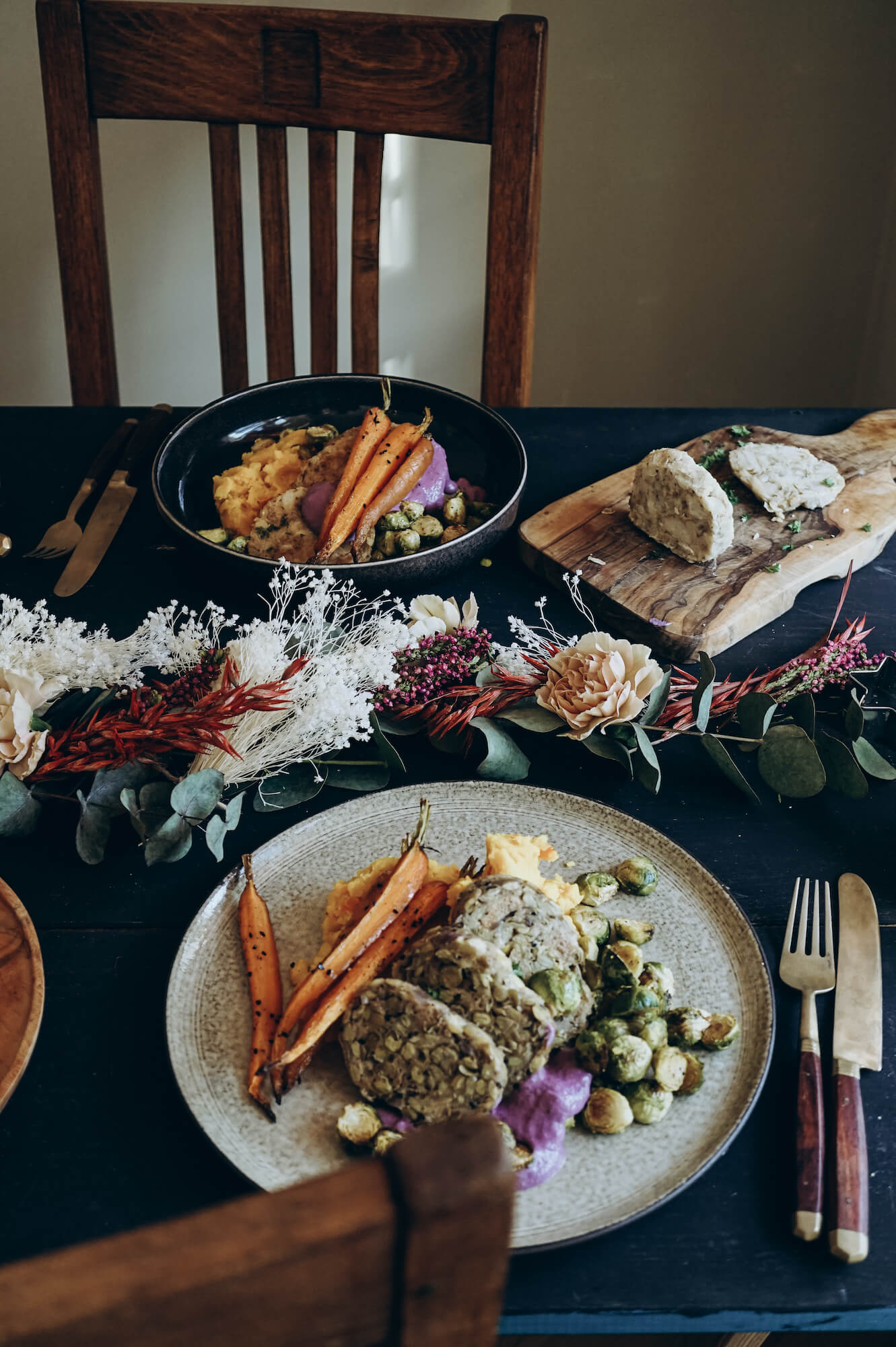 Eiweißreiche Serviettenknödel