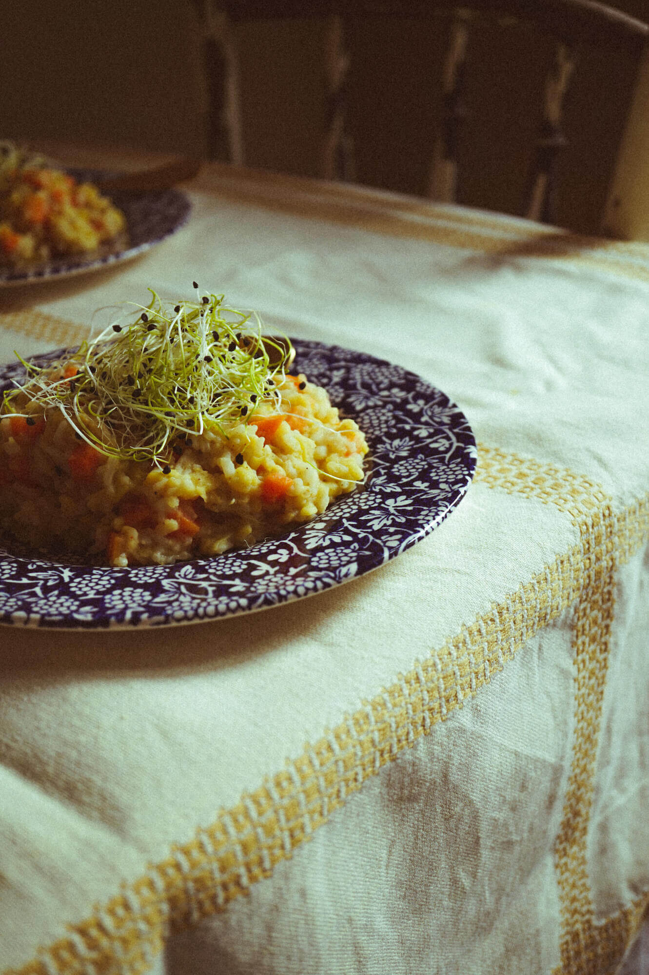 Ein ayurvedischer Klassiker: Kitchari mit Karotten und Lauch