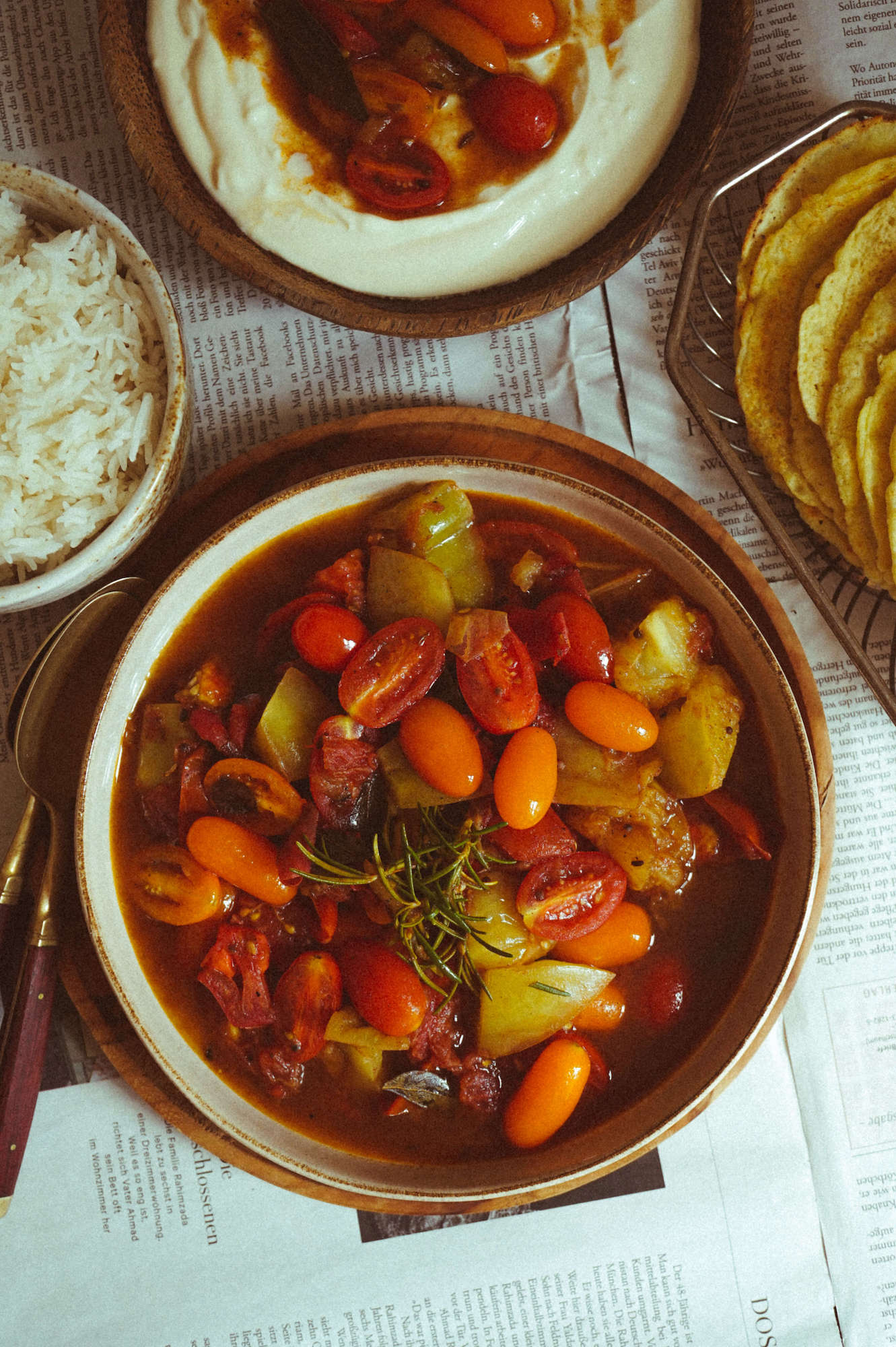 Ayurvedisches Tomaten-Curry 